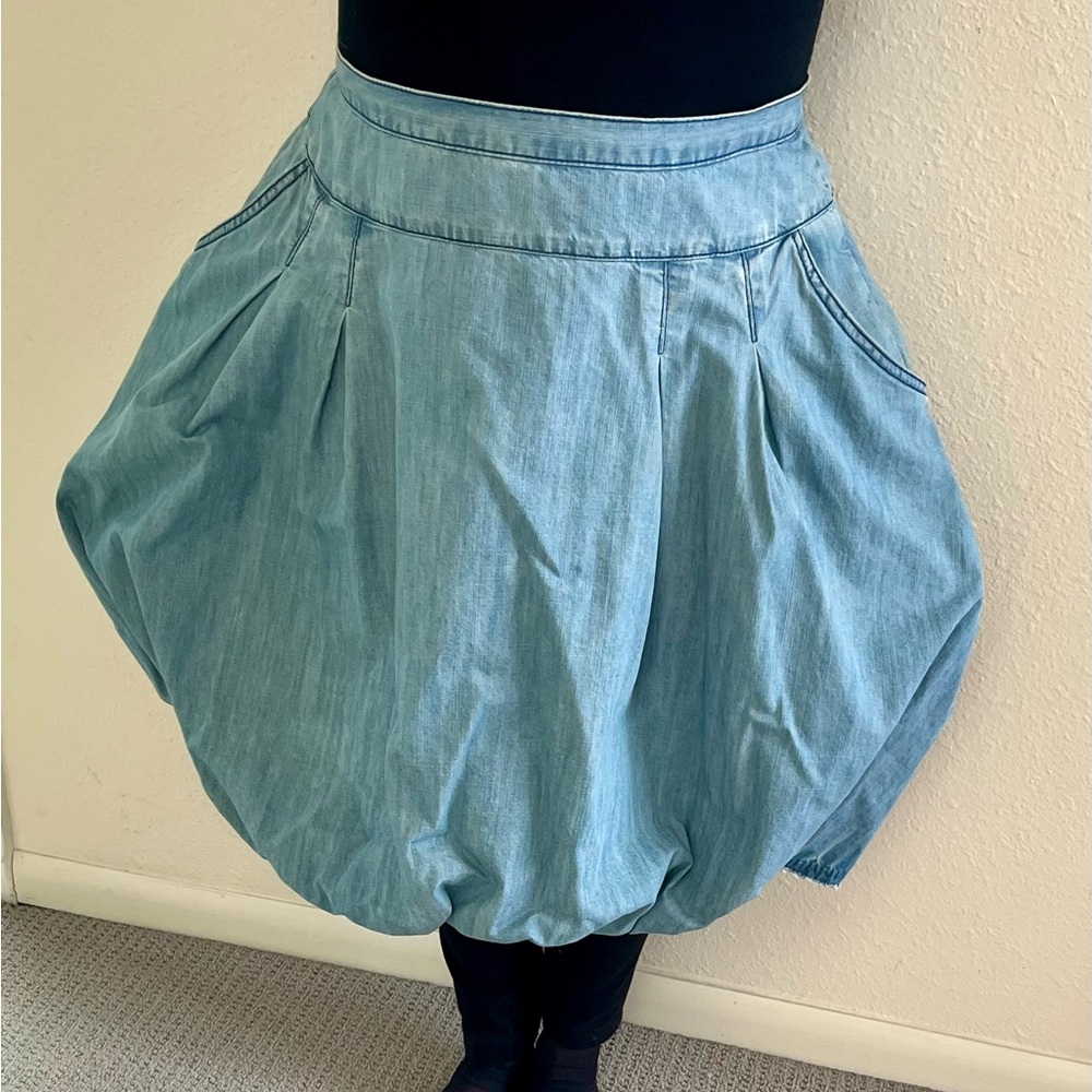 Vintage H&M Denim Bubble Skirt